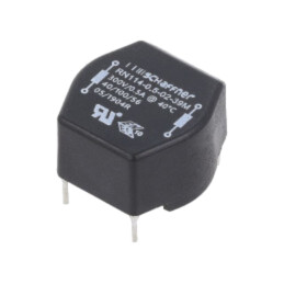 Inductor: bobinat cu compensare; THT; 39mH; 500mA; 830mΩ