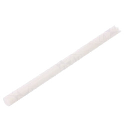 Tijă; Ø: 10mm; L: 500mm; naturală; extrudate; manşon