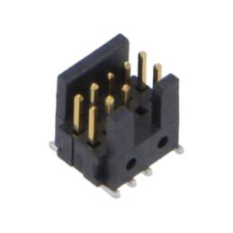 Conector: şiruri pini; tată; PIN: 10; 1,27mm; aurit; SMT; soclu