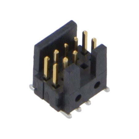Conector: şiruri pini; tată; PIN: 10; 1,27mm; aurit; SMT; soclu