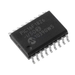 IC: microcontroler PIC; 3,5kB; 32MHz; 1,8÷5,5VDC; SMD; SO18; PIC16