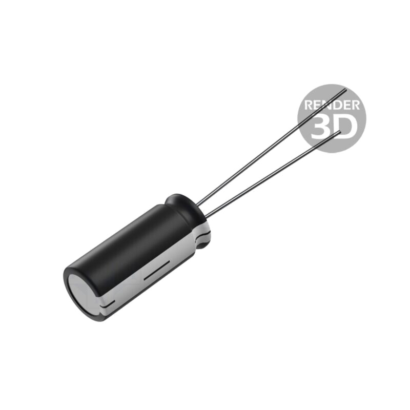 Condensator: electrolitic; THT; 47uF; 250VDC; Ø12,5x25mm; ±20% Condensator: electrolitic; THT; 47uF; 250VDC; Ø12,5x25mm; ±20%
