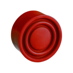 Capac; 22mm; Harmony XB4; Culoare buton: roşie