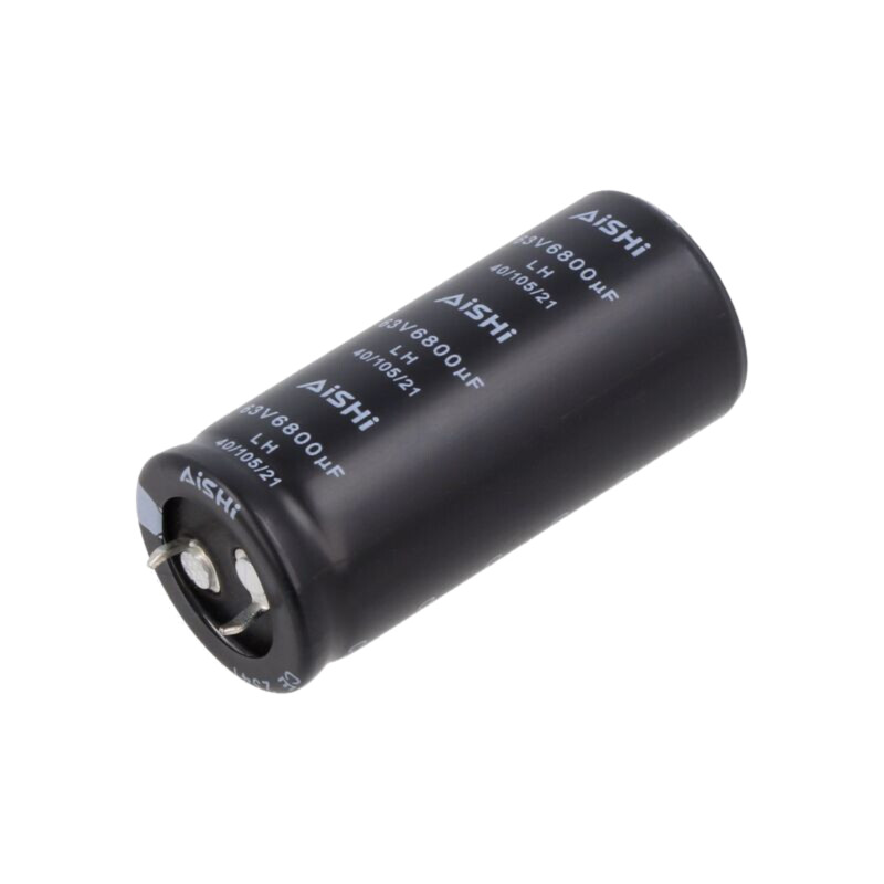 Condensator: electrolitic; SNAP-IN; 6800uF; 63VDC; Ø25x55mm; ±20% Condensator: electrolitic; SNAP-IN; 6800uF; 63VDC; Ø25x55mm; ±20%