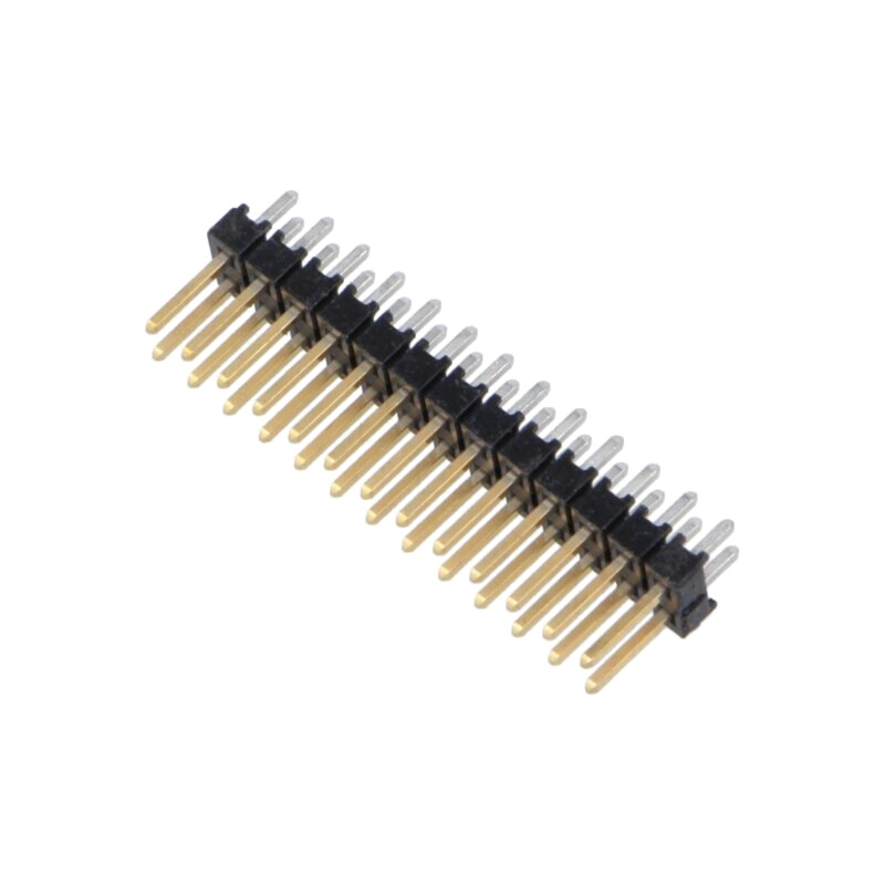 Conector: şiruri pini; şir pini; tată; PIN: 26; drept; 2,54mm; THT Conector: şiruri pini; şir pini; tată; PIN: 26; drept; 2,54mm; THT