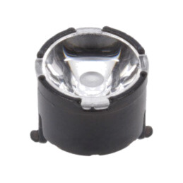 Lentilă LED; rotund; plexiglass PMMA; transparentă; 13÷16°