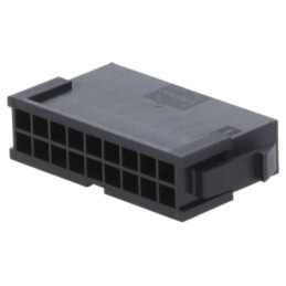 connector MicroFit 3.0 Plug DR PnlMnt 18Ckt
