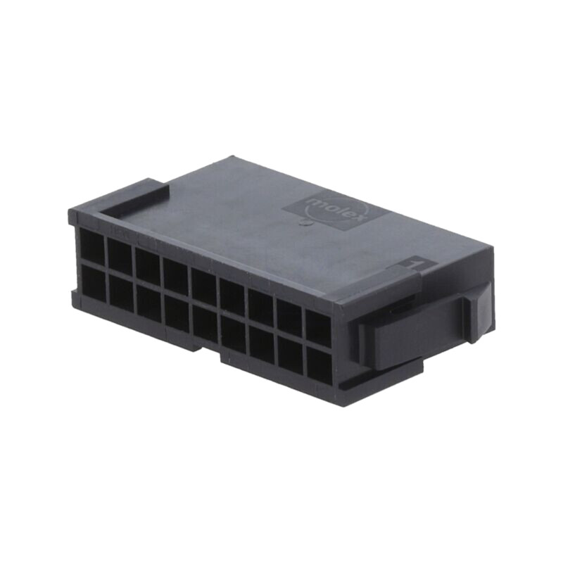 connector MicroFit 3.0 Plug DR PnlMnt 18Ckt connector MicroFit 3.0 Plug DR PnlMnt 18Ckt