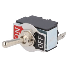 Comutator: basculant; Poz: 2; SPST; ON-OFF; 20A/12VDC; R13-28; 50mΩ