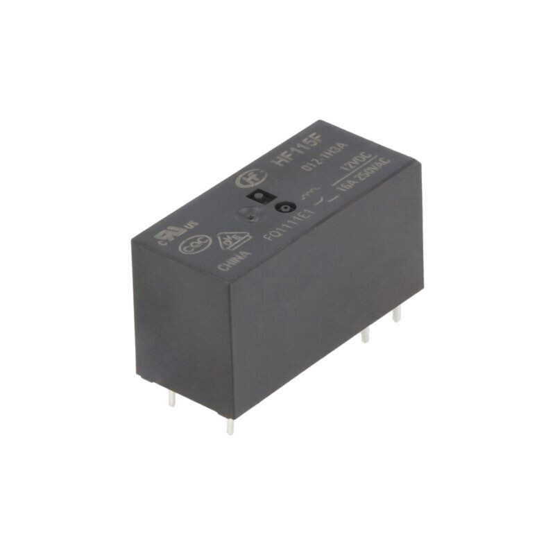 Releu: electromagnetic; SPST-NO; Ubobină: 12VDC; 16A; 16A/250VAC