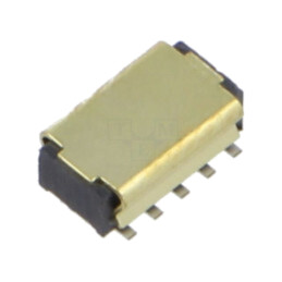 Conector: şiruri pini; mamă; PIN: 10; 1,27mm; gold flash; SMT; soclu