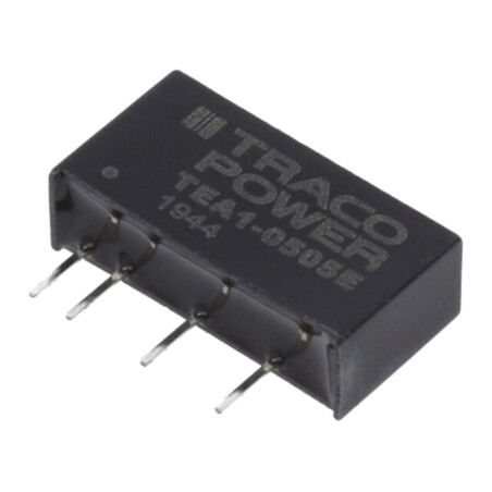 Convertor: DC/DC; 1W; Uintr: 4,5÷5,5VDC; Uieş: 5VDC; Iieş: 200mA
