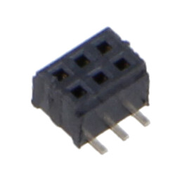 Conector: PCB-PCB; mamă; PIN: 6; 1mm; CLM; gold flash; SMT; soclu