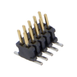 Conector: şiruri pini; tată; PIN: 10; 1,27mm; aurit; SMT; soclu; rolă