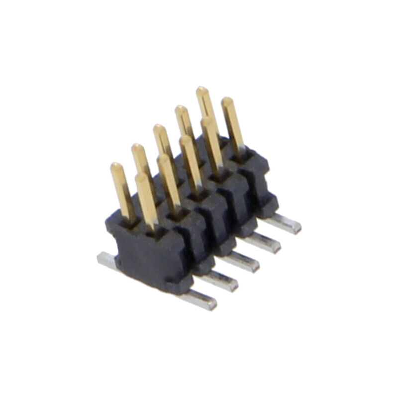 Conector: şiruri pini; tată; PIN: 10; 1,27mm; aurit; SMT; soclu; rolă Conector: şiruri pini; tată; PIN: 10; 1,27mm; aurit; SMT; soclu; rolă