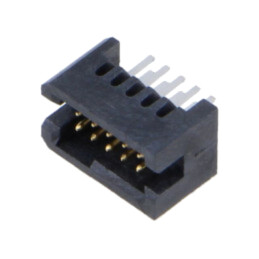 Conector: PCB-PCB; tată; PIN: 10; 1,27mm; TFM; argintat selectiv