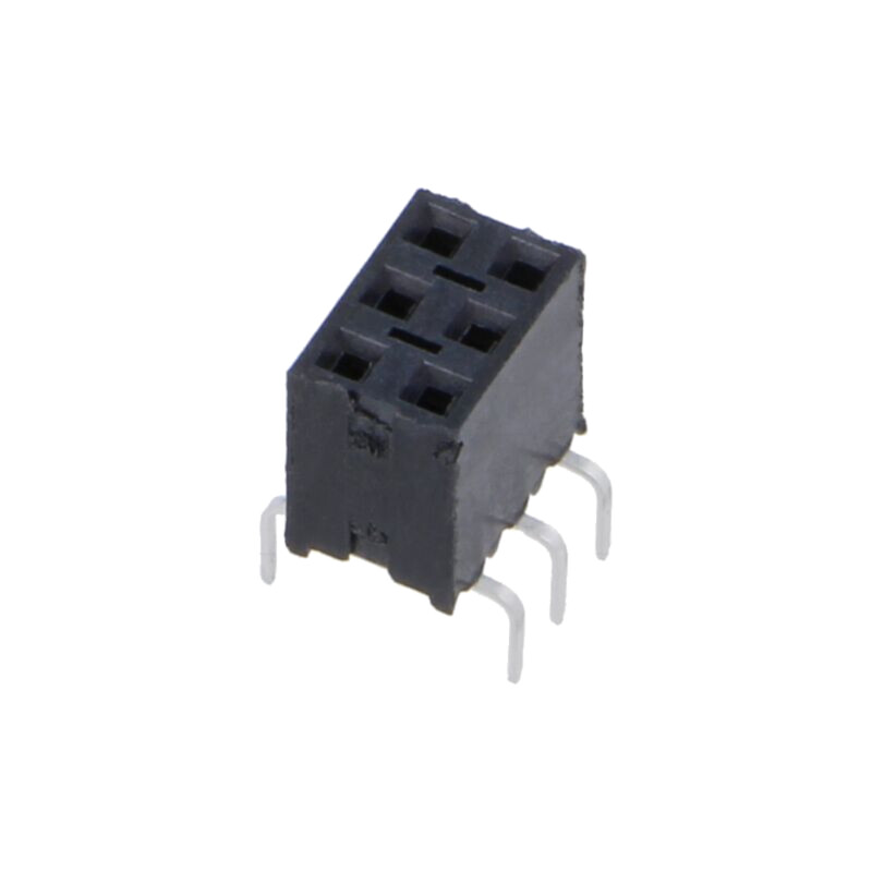 Conector: şiruri pini; soclu; tată; PIN: 6; de trecere; drept; THT Conector: şiruri pini; soclu; tată; PIN: 6; de trecere; drept; THT