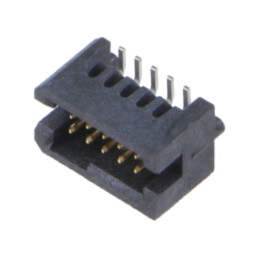 Conector: PCB-PCB; tată; PIN: 10; 1,27mm; TFM; argintat selectiv