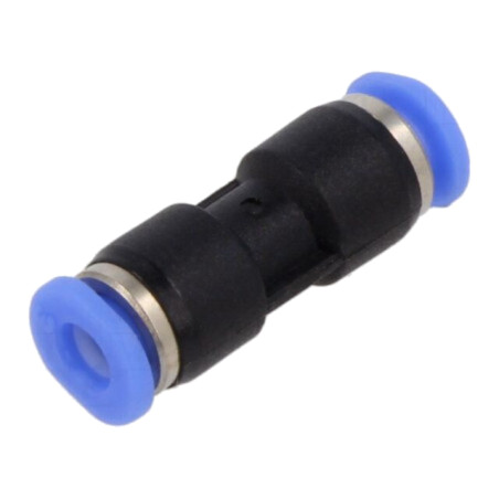 Racord push-in; simplu,de trecere; -0,95÷10bar; plastic; 0÷60°C