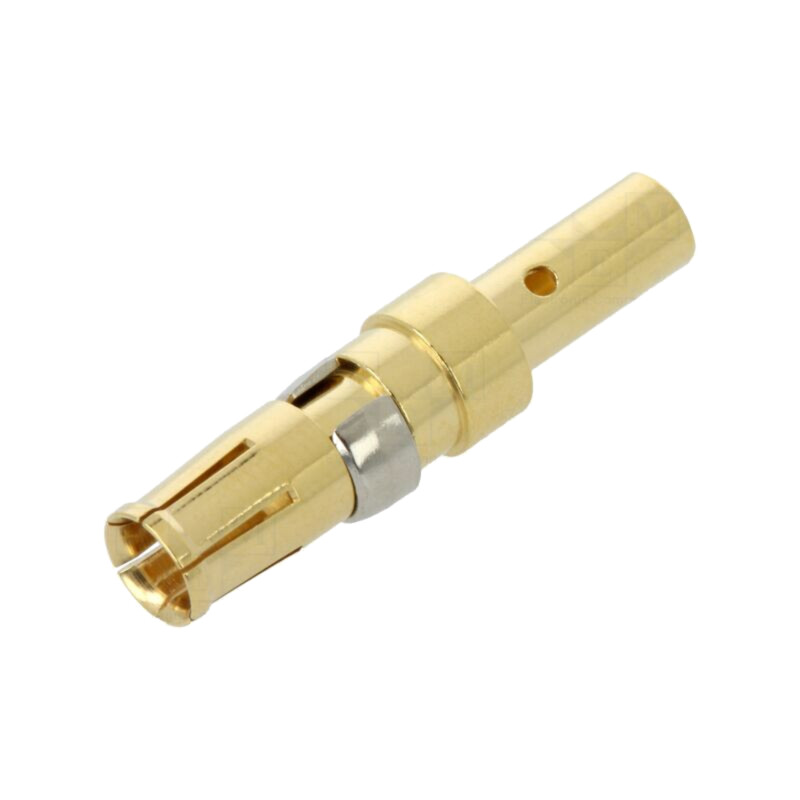 Pin; mamă; aliaj cupru; aurit; 14AWG÷12AWG; crimpat; pe cablu; 20A
