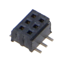 Conector: PCB-PCB; mamă; PIN: 6; 1mm; CLM; gold flash; SMT; soclu