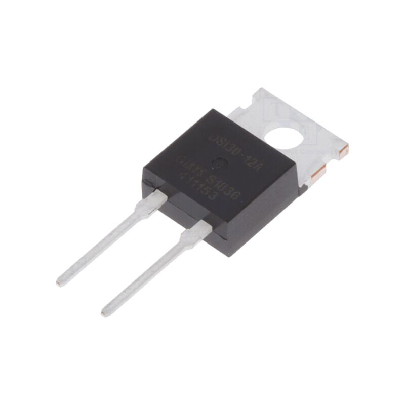 Diodă: redresoare; THT; 1,2kV; 30A; tub; Ifsm: 300A; TO220AC; 160W Diodă: redresoare; THT; 1,2kV; 30A; tub; Ifsm: 300A; TO220AC; 160W