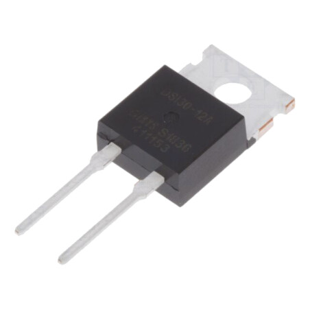 Diodă: redresoare; THT; 1,2kV; 30A; tub; Ifsm: 300A; TO220AC; 160W
