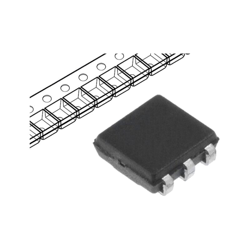 Diodă: TVS; 10V; 2A; unidirecţională; TSOC6; tub; Ethernet; ESD Diodă: TVS; 10V; 2A; unidirecţională; TSOC6; tub; Ethernet; ESD