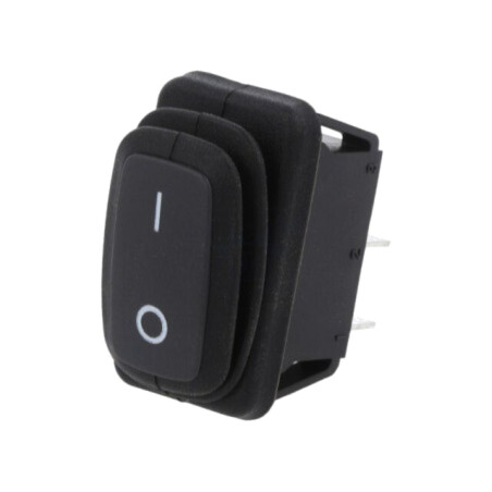 ROCKER; SPST; Poz: 2; ON-OFF; 10A/250VAC; 25A/12VDC; 50mΩ; -20÷85°C