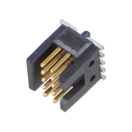 Conector: şiruri pini; tată; PIN: 10; 1,27mm; gold flash; SMT; soclu