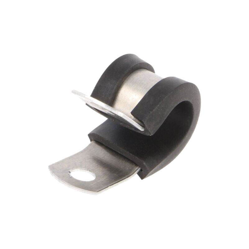 Clipsuri; Øbuclă: 25,4mm; W: 12,7mm; aluminiu; Øorif.mont: 5,2mm