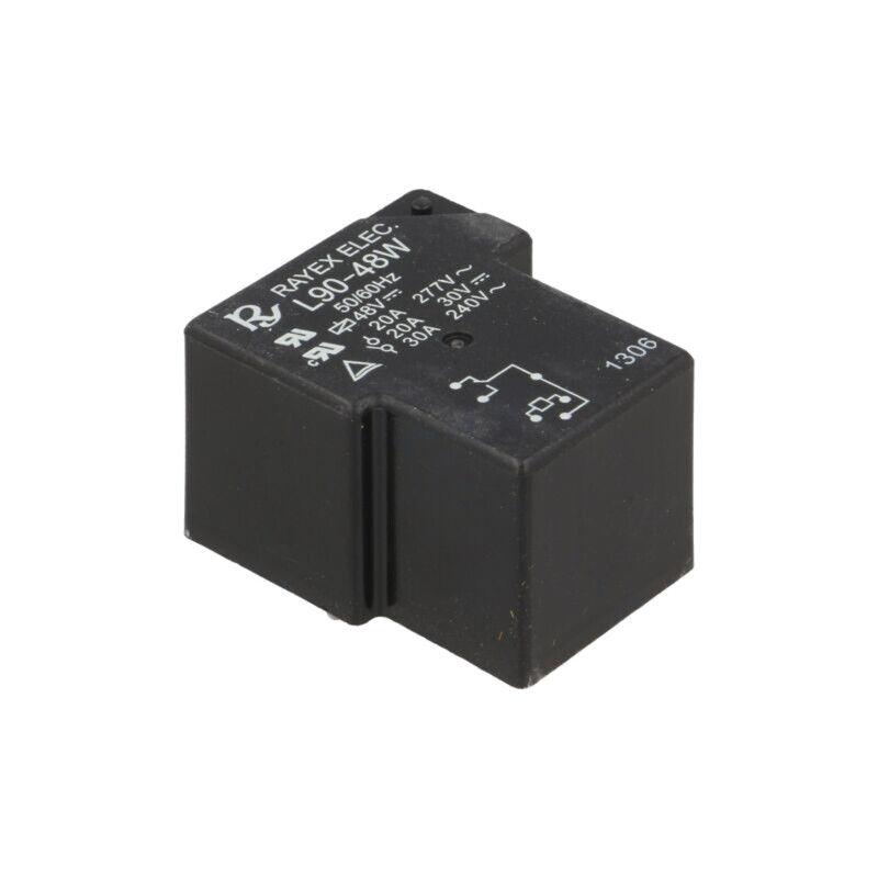 Releu: electromagnetic; SPDT; Ubobină: 48VDC; 30A; L90; PCB; 900mW