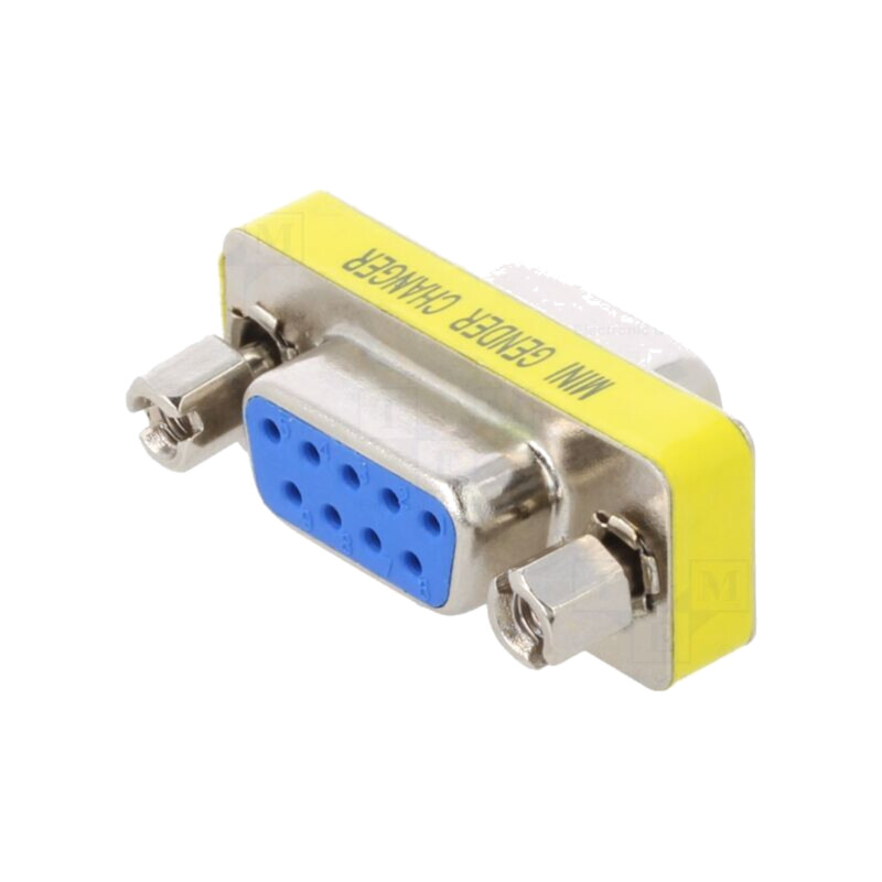 Conexiune: adaptor; D-Sub 9pin mamă,din ambele părţi Conexiune: adaptor; D-Sub 9pin mamă,din ambele părţi