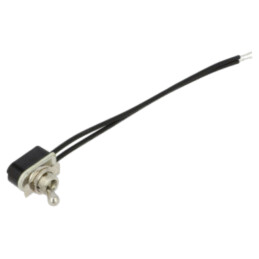Comutator: basculant; Poz: 2; SPST; OFF-ON; 3A/250VAC; TA; 0÷65°C
