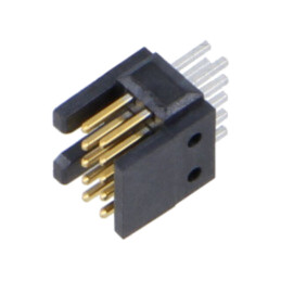Conector: şiruri pini; tată; PIN: 10; 1,27mm; aurit; THT; soclu