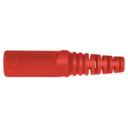Conector: banană 4mm; soclu; 32A; 33VAC; 70VDC; roşie; nichelat