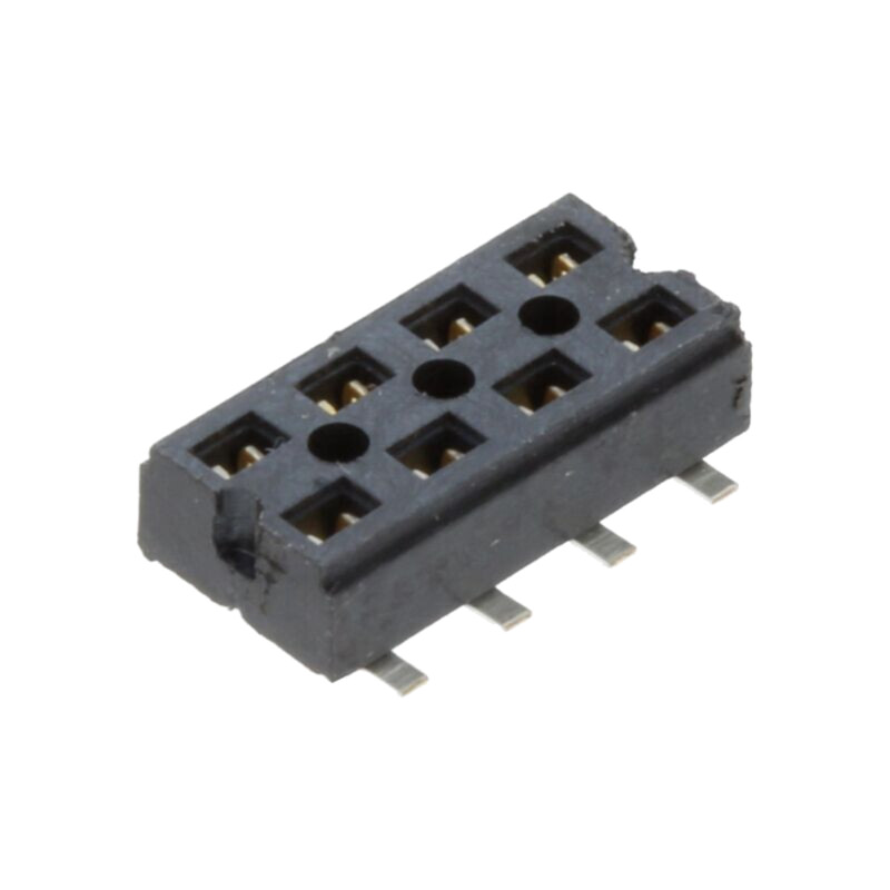 Conector: PCB-PCB; mamă; PIN: 8; 2mm; CLT; aurit; SMT; soclu; 4,1A Conector: PCB-PCB; mamă; PIN: 8; 2mm; CLT; aurit; SMT; soclu; 4,1A