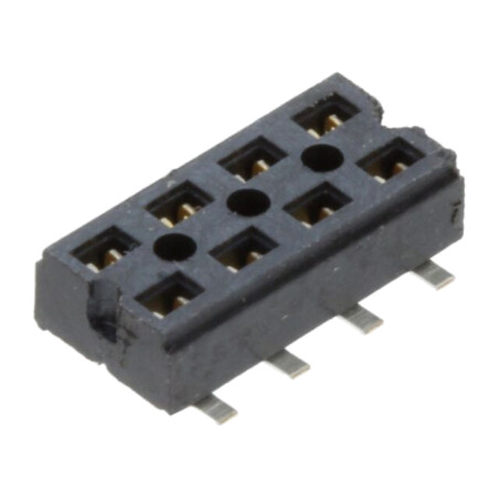 Conector: PCB-PCB; mamă; PIN: 8; 2mm; CLT; aurit; SMT; soclu; 4,1A