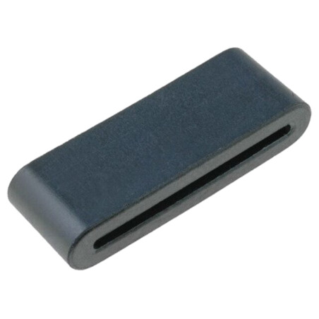 Miez: ferită; pentru cablu plat; 25Ω; A: 57,6mm; B: 6,5mm; C: 12mm