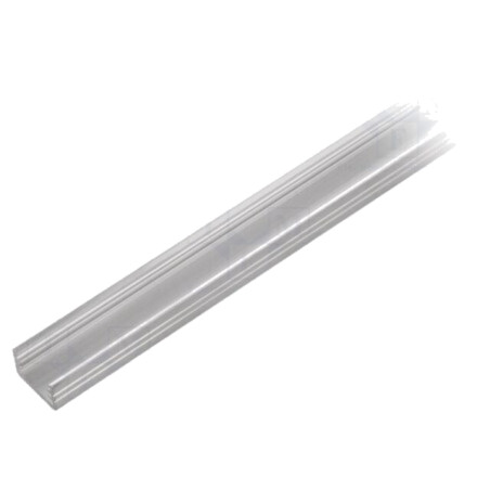 Profi pt.module LED; natural; L: 1m; SLIM8; aluminiu; de suprafaţă