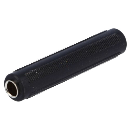 Adaptor; Jack 6,3mm soclu,din ambele părţi; stereo