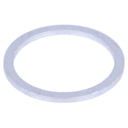 Garnitură; aluminiu; Thk: 2mm; Øint: 48mm; Øext: 55mm; DIN 7603