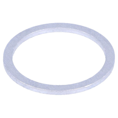 Garnitură; aluminiu; Thk: 2mm; Øint: 48mm; Øext: 55mm; DIN 7603