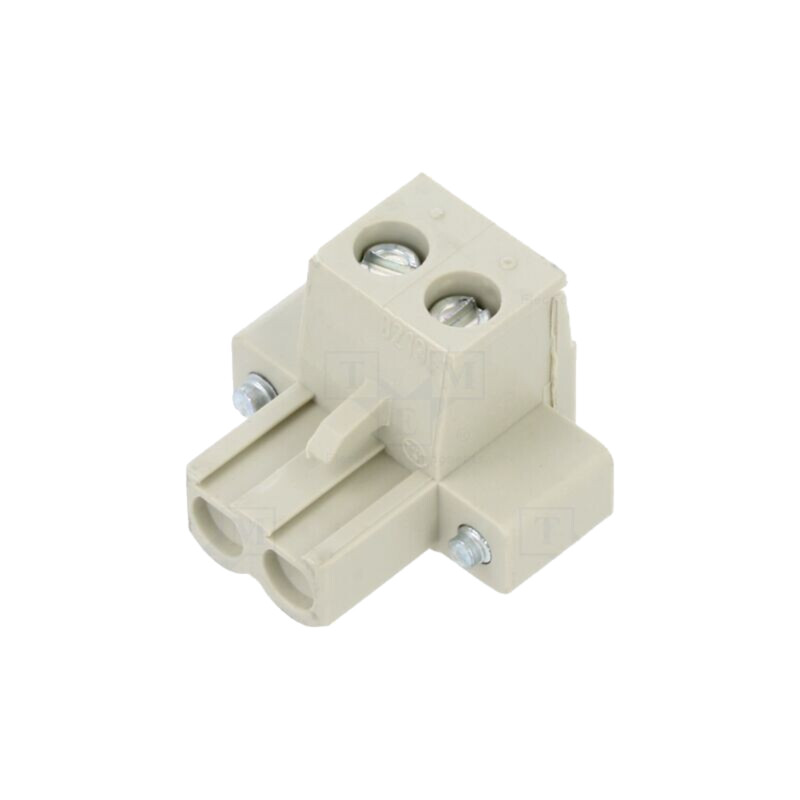 Regletă de conexiuni deconectabilă; 5,08mm; piste: 2; drept; mufă Regletă de conexiuni deconectabilă; 5,08mm; piste: 2; drept; mufă