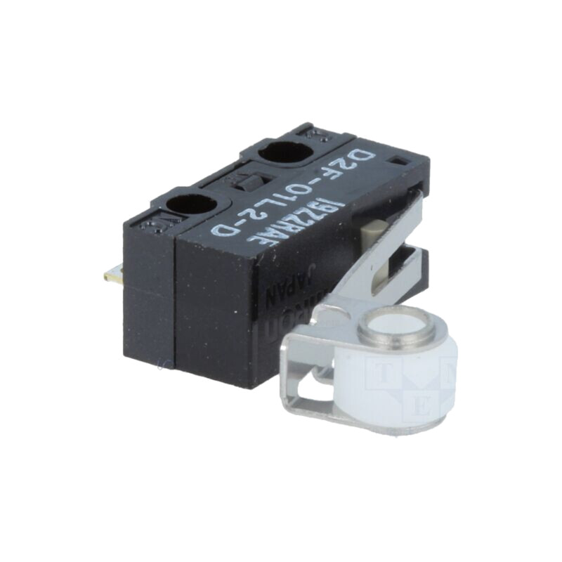 Microîntrerupător SNAP ACTION; 3A/125VAC; 0,1A/30VDC; SPDT; D2F Microîntrerupător SNAP ACTION; 3A/125VAC; 0,1A/30VDC; SPDT; D2F