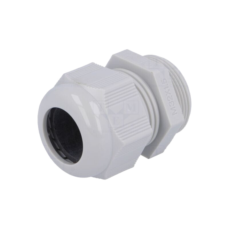 Garnitură de etanşare; M32; 1,5; IP68; poliamidă; gri Garnitură de etanşare; M32; 1,5; IP68; poliamidă; gri