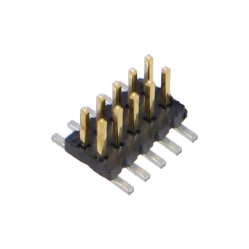 Conector: şiruri pini; tată; PIN: 10; 1,27mm; aurit; SMT; soclu Conector: şiruri pini; tată; PIN: 10; 1,27mm; aurit; SMT; soclu