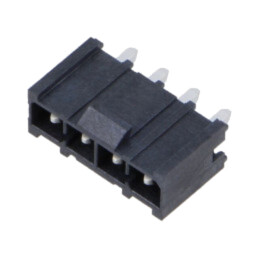 Conector: PCB-cablu/PCB; soclu; POWERMATE; tată; PIN: 4; drept; THT