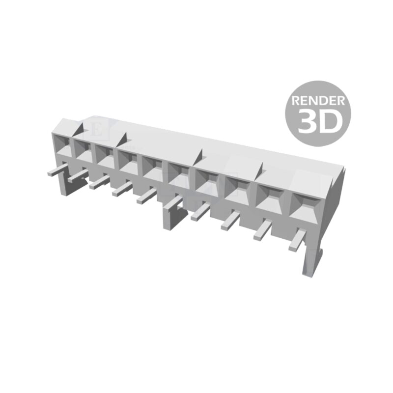 Conector: cablu-placă; soclu; mamă; 3,96mm; PIN: 10; THT; pentru PCB Conector: cablu-placă; soclu; mamă; 3,96mm; PIN: 10; THT; pentru PCB