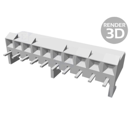 Conector: cablu-placă; soclu; mamă; 3,96mm; PIN: 10; THT; pentru PCB
